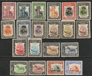 Nyassa Sc #106-125 Mint Hinged