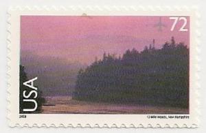 US C144 Airmail 13-Mile Woods 72c single MNH 2008