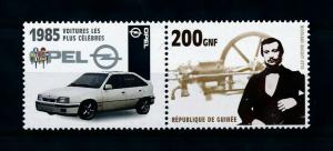 [100201] Guinea 2002 Classic Cars 1985 Opel Kadett 1.2 L  MNH