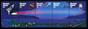 [65043] Marshall Islands 1985 Space Travel Weltraum Halley Comet  MNH