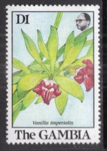 Gambia 920 Flowers MNH VF