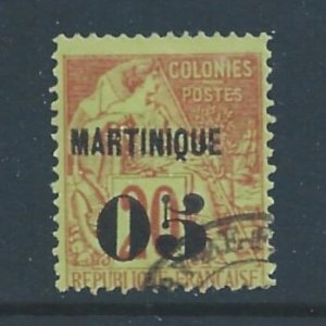 Martinique #6 Used 05 on 20c Fr. Col. Commerce Issue
