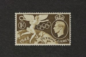 Great Britain Scott # 274  1 s. 1948 Olympic Games at Wembley 1948-07-29