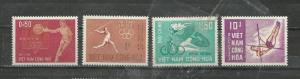 Viet Nam Scott catalogue # 272-275 Unused Hinged