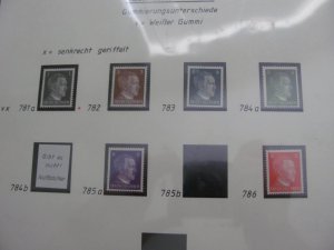 Germany 1941-44 MNH HITLER ALBUM ALMOST EVERY POSSIBILITY UNIQUE 63 PICTURE(118)