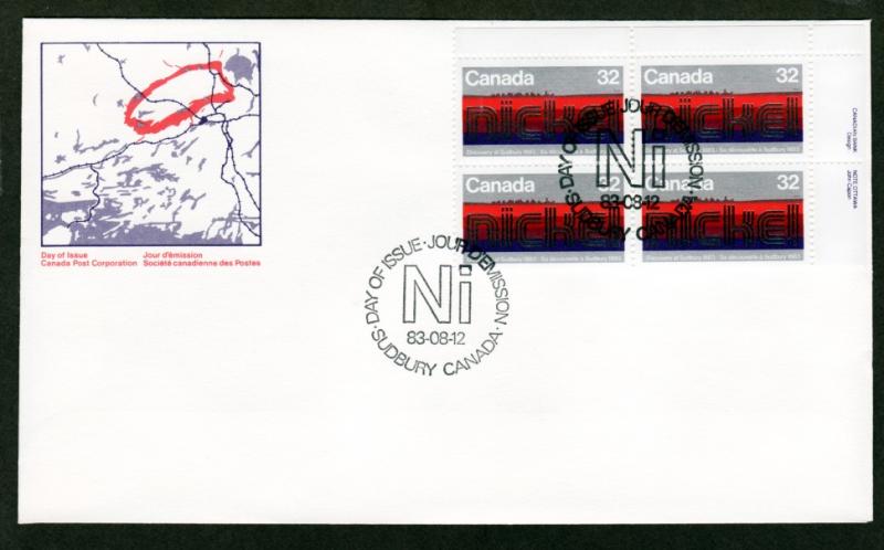 Canada 1983 FDC Nickel!