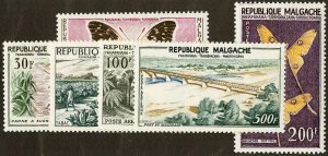 Madagascar Stamps # C61-66 MNH VF Scott Value $39.25