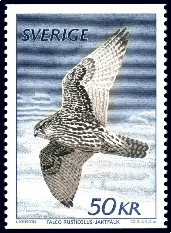 Sweden 1981 #1351 MNH. Falcon, definitive