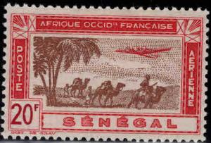 Senegal Scott C23 MH* Airmail stamp