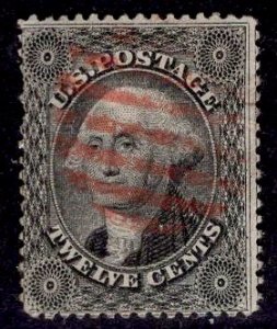 US Stamp Scott #36 Used SCV $300. Fresh paper.