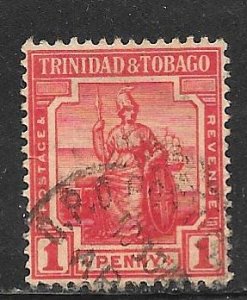 Trinidad 106: 1d Britannia, used, F