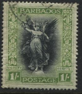 Barbados 1920 Victory 1/ used