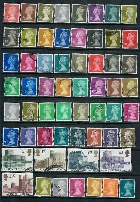 GB, Y SERIES MACHINS MIXTURE  x59 ALL DIFFERENT   USED LOT P