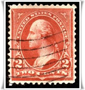 ♦SC#279b 2¢ Washington (1898) Used 