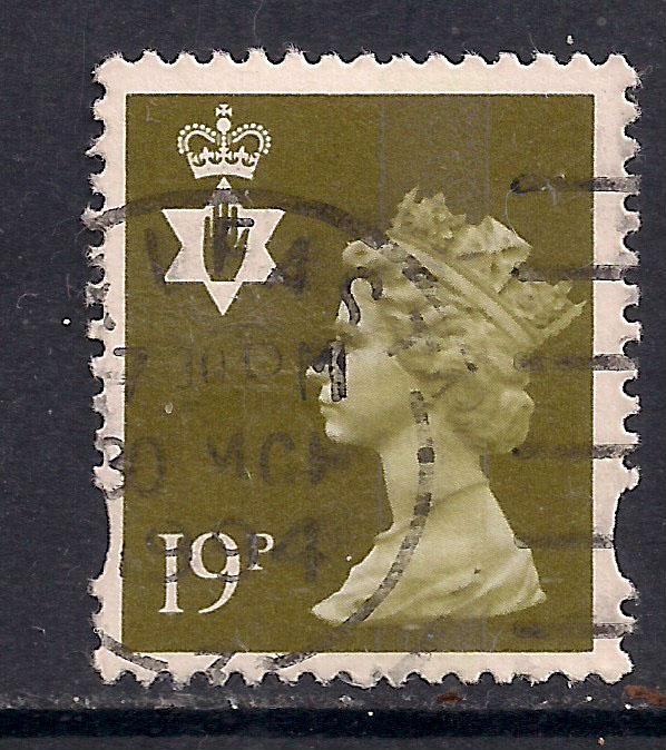 Northern Ireland GB 1993 - 2000 QE2 19p Bistre Machin C/B SG NI 69 ( C753 )