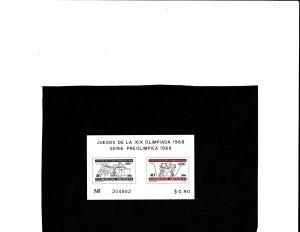 Mexico Juegos Olimpicos de la XIX Olimpiada 1968 MNH 974-75