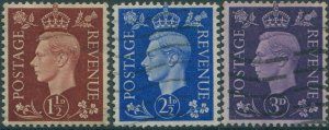 Great Britain 1937 SG464-467 KGVI (3) FU (amd)