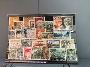 Greece mixed used stamps R22744