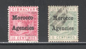 Great Britain - Morocco  #2, 12  F/VF, Used,  CV $1.95 ....  0920003