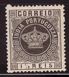 Portuguese India Scott 162 MNH**  Crown stamp