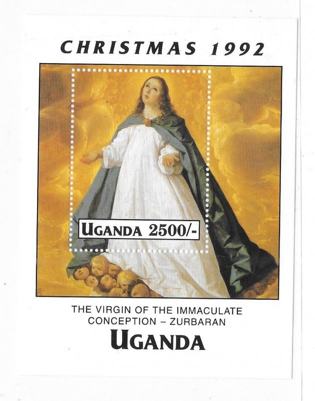 Uganda 1992 Christmas Sc 1096 MNH C5