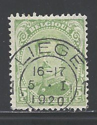 Belgium Sc # 111 used (DT)