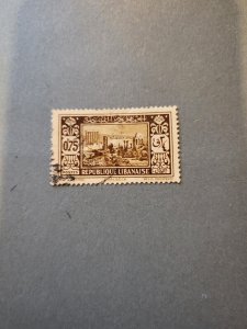 Stamps Lebanon Scott #118 used
