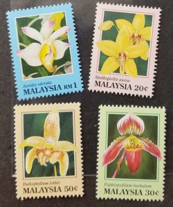 *FREE SHIP Orchids Of Malaysia 1994 Flower Plant Flora (stamp) MNH