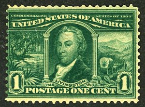 U.S. #323 MINT OG NH