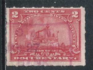 U.S., Sc #R164, 2c Used