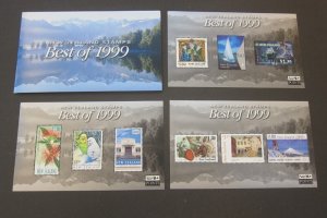 New Zealand 1999 Best sheets Pack MNH