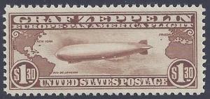 Scott # C14 Mint NH OG VF Graf Zeppelin