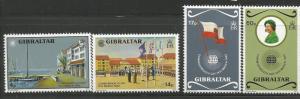 GIBRALTAR 443-446, MNH, C/SET OF 4 STAMPS, COMMONWEALTH DAY