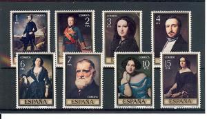 Spain, 2057-64, Paintings Singles,**MNH**