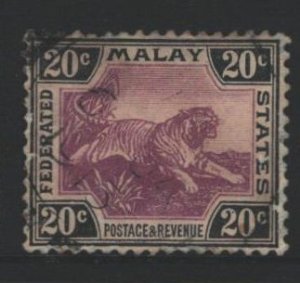 Malaya Federation Sc#24 Used