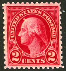 U.S. #634A MINT OG HR