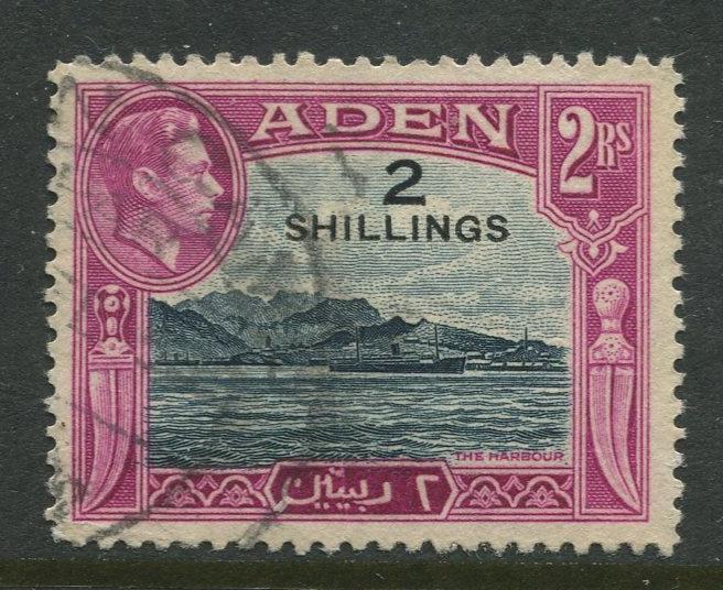 STAMP STATION PERTH Aden #44 - KGVI Definitive Overprint 1951 Used CV$3.50.