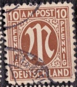 Germany Allied Occupation - 1945 3N7a Used