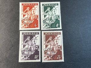 MONACO # 321-324--MINT NEVER/HINGED----COMPLETE SET----1954