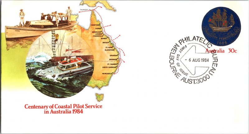 Australia, Worldwide Postal Stationary, Ships