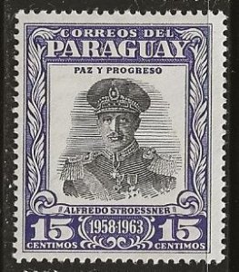 Paraguay ^ Scott # 538 - MH