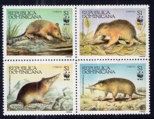 Dominican Republic 1158 Mammals MNH VF