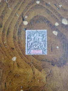 Stamps French Guinea Scott #10 h