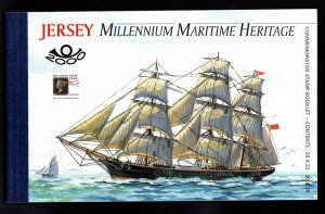 Jersey Scott  950f  MNH**  Maritime Heritage Prestige Booklet post office fresh