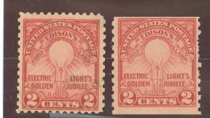 United States #655-656 Mint (NH) Multiple