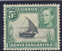 Kenya Uganda Tanganyika SG 132  Mint Never Hinged