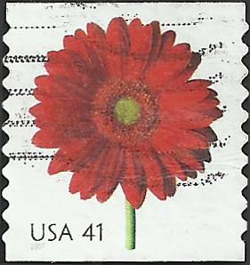 # 4169 USED RED GERBERA DAISY