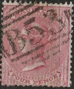 Mauritius, #26 Used From 1860-1863