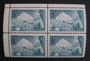 Canada 438 Corner Block UL VF MNH