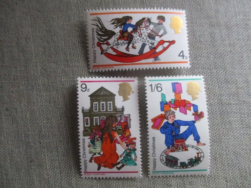 Great Britain, Scott#572-574,MNH